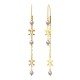 Butterfly American Diamond Gold Earring