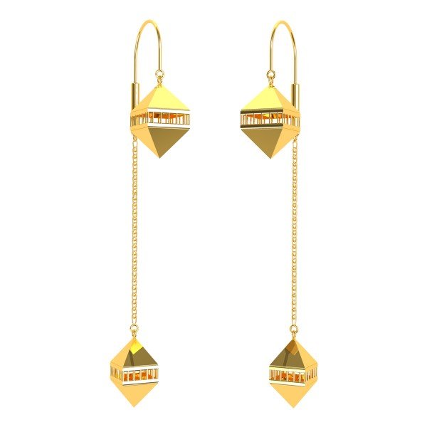 The Temple Box Earring The Temple Box Earring