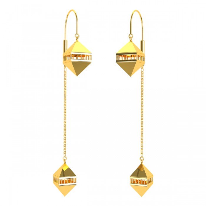 The Temple Box Earring