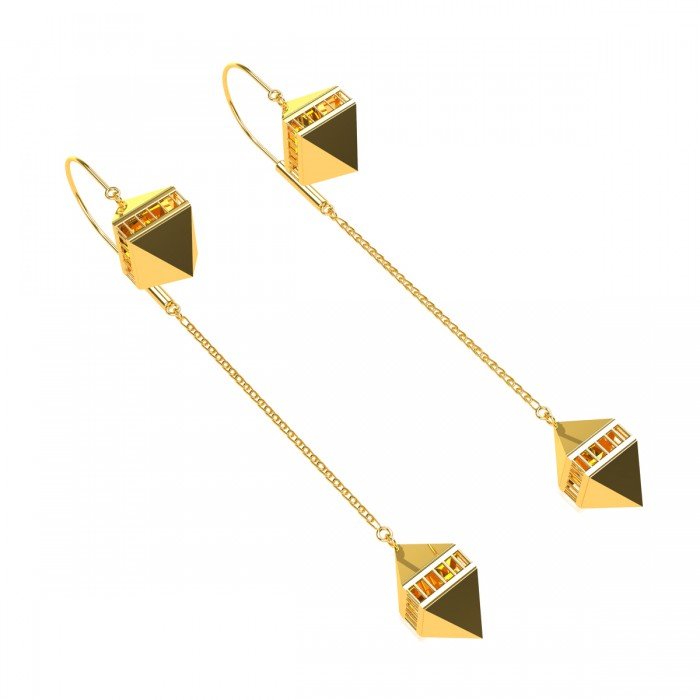 The Temple Box Earring