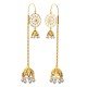 Mughal Long Chain Earring