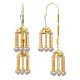 Sui Dhaga Gold Earring