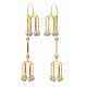 Double Jhumka Pearl Earrings