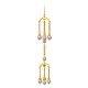 Double Jhumka Pearl Earrings