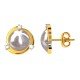 Pearl American Diamond Earring