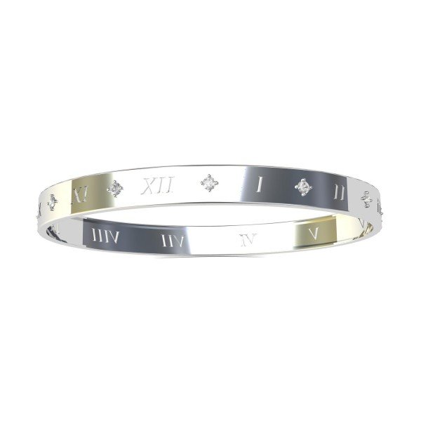 Number White Gold Bracelet Number White Gold Bracelet