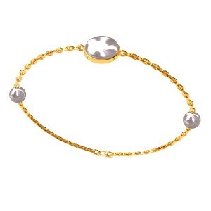 Pearl Nugget Bangle