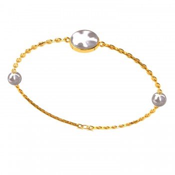 Pearl Nugget Bangle