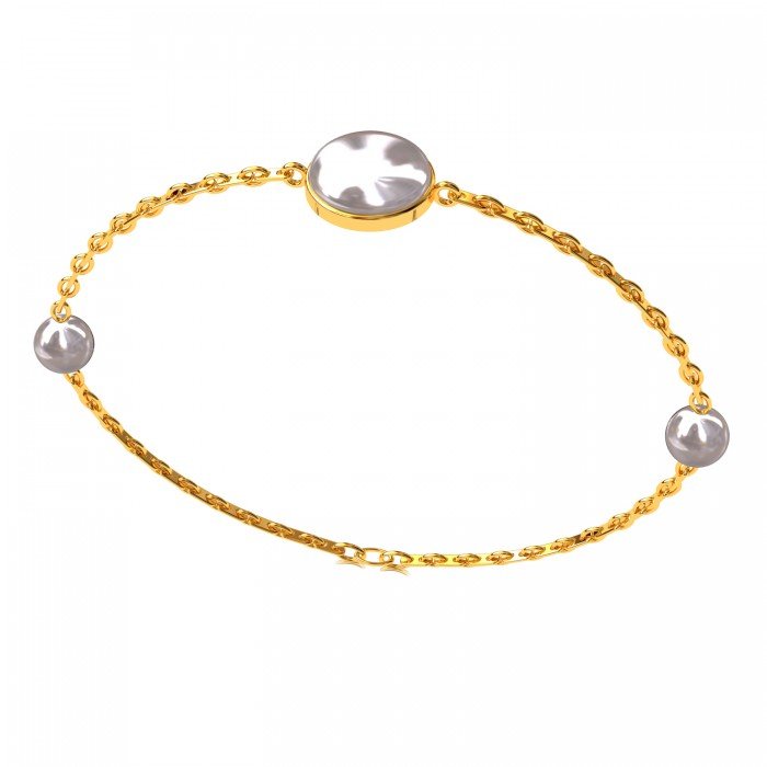 Pearl Nugget Bangle