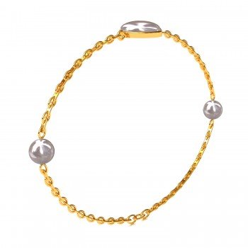 Pearl Nugget Bangle