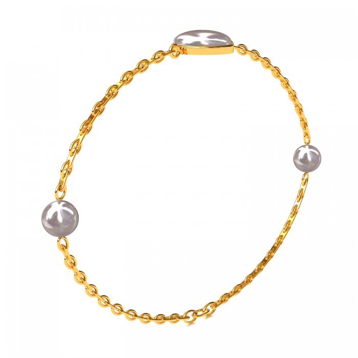 Pearl Nugget Bangle