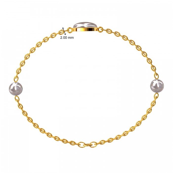 Pearl Nugget Bangle