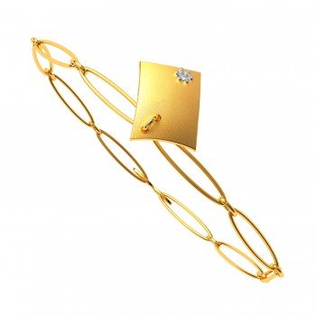Shristi Diamond Charm Bracelet