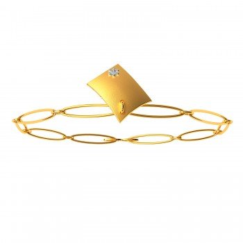 Shristi Diamond Charm Bracelet