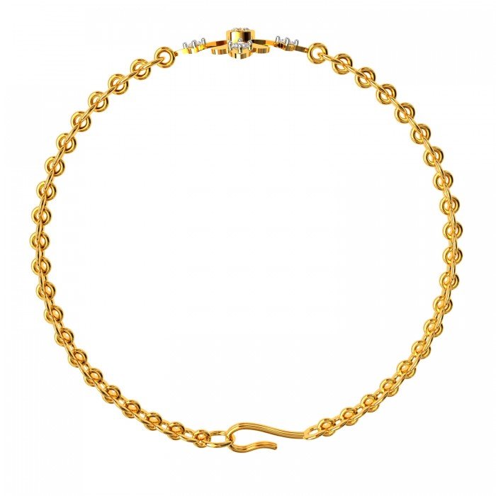 American Diamond Chain Bracelet