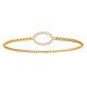 Kyra Oval Diamond Bangle