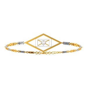 Ashen Gold Infinity Bracelet