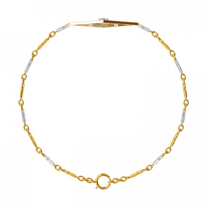 Ashen Gold Infinity Bracelet