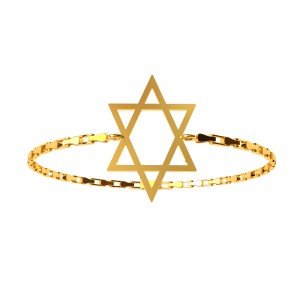 Star Gold Breaded Bracelet