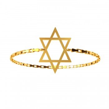 Star Gold Breaded Bracelet