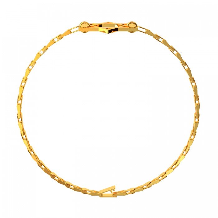 Star Gold Breaded Bracelet