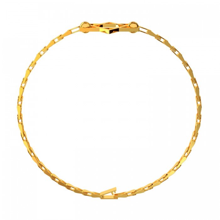Star Gold Breaded Bracelet