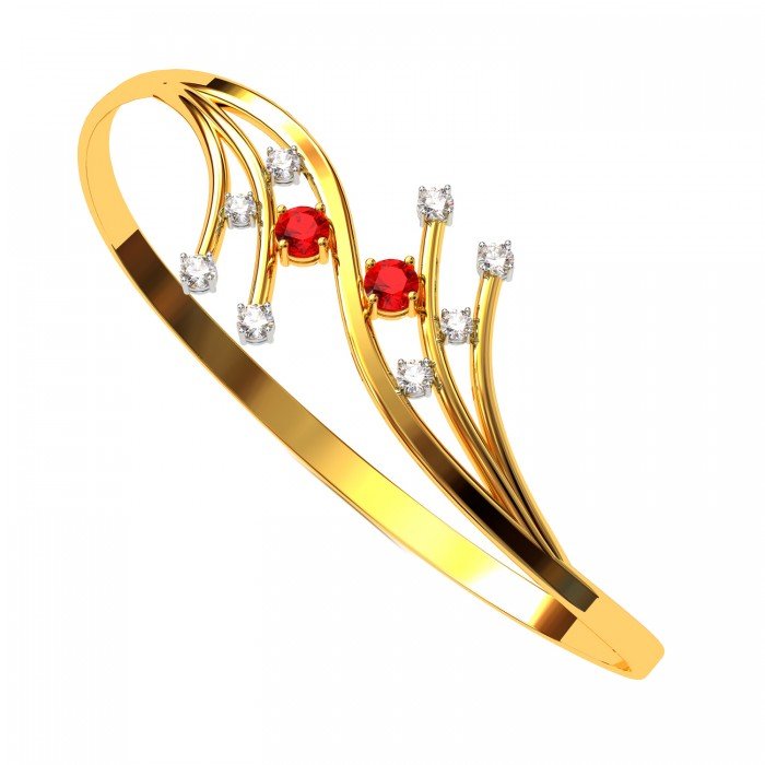 Ruby Diamond Fashion Bracelet