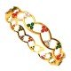 Ruby Diamond Emerald Try Color Bangle