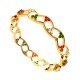 Ruby Diamond Emerald Try Color Bangle