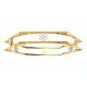 The Diamond Cluster Fashion Bangle