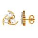 Three Stone American Diamond Earring