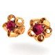 Ruby Earring