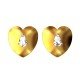 Gold Heart Earring