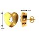 Gold Heart Earring