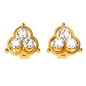 American Diamond Stud Earring