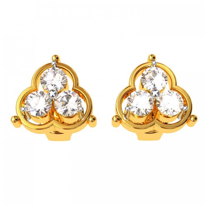 American Diamond Stud Earring