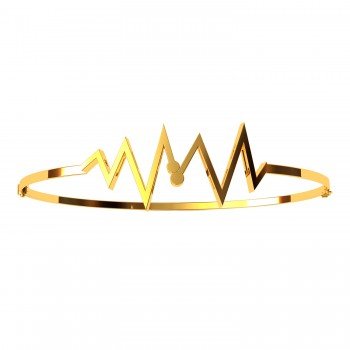 Verve Gold Bangle