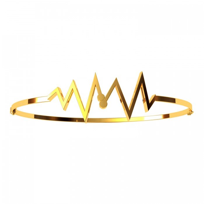 Verve Gold Bangle