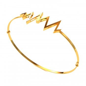 Verve Gold Bangle