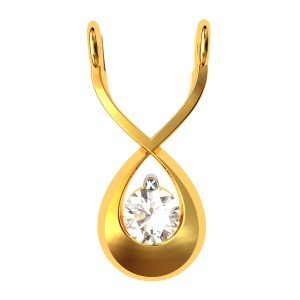 American Diamond Pendant Girlfriend