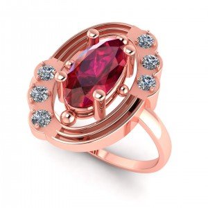 Edwardian Ruby Ring