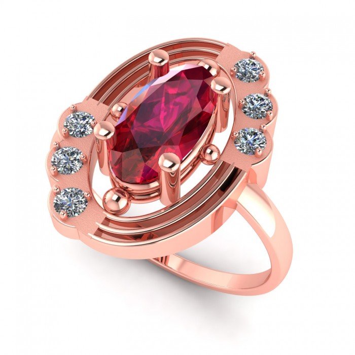 Edwardian Ruby Ring