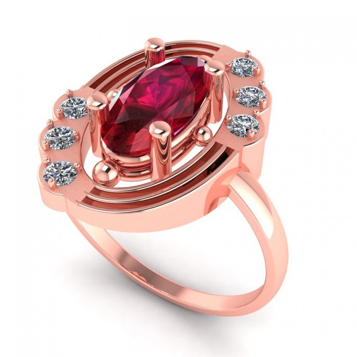 Edwardian Ruby Ring