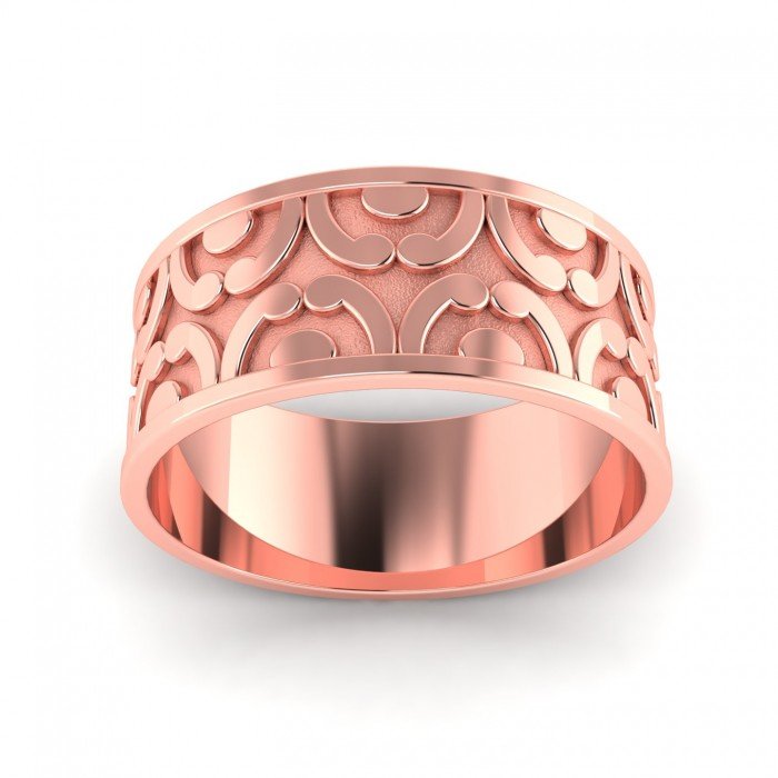 Rose Gold Wedding Band