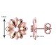 Rose Gold American Diamond Studs