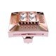 Rose Gold American Diamond Stud Earrings