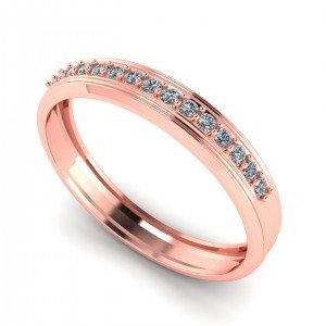 Rose Gold Band Rings