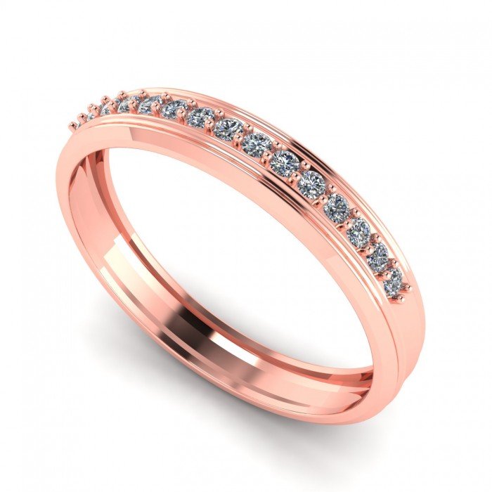 Rose Gold Band Rings