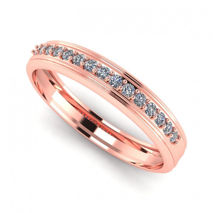 Rose Gold Band Rings