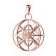 The Zulus Pink Gold Pendant